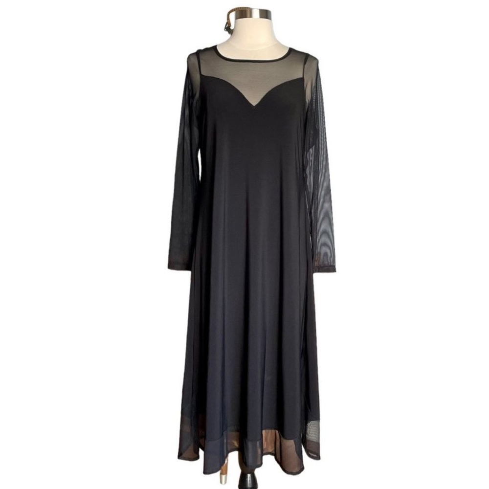 Sympli Black Midi Dress Never Worn - Picture 1 of 8